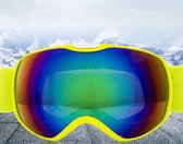 Skibril Small / wintersport (geel) met polariserende glazen - Brand New!