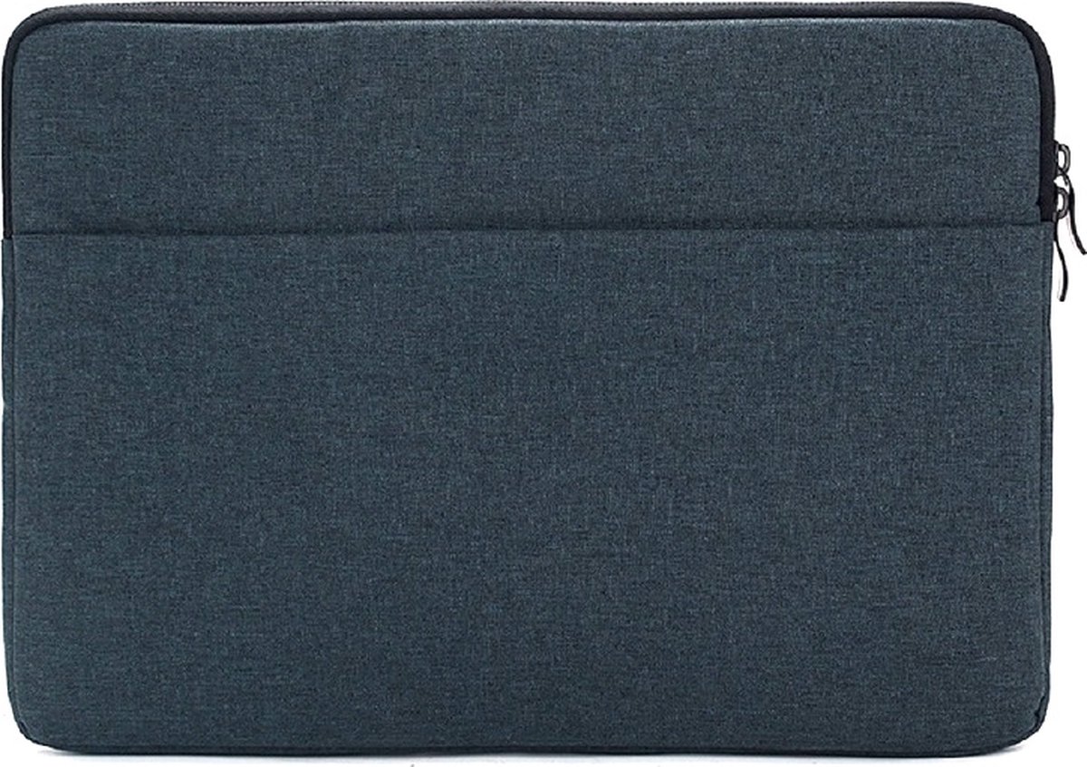 13 Inch Sleeve Pouch Hoes Etui voor Laptop - Macbook Grijs-Blauw