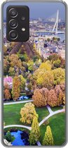 Geschikt voor Samsung Galaxy A53 5G hoesje - Rotterdam - Nederland - Boom - Siliconen Telefoonhoesje