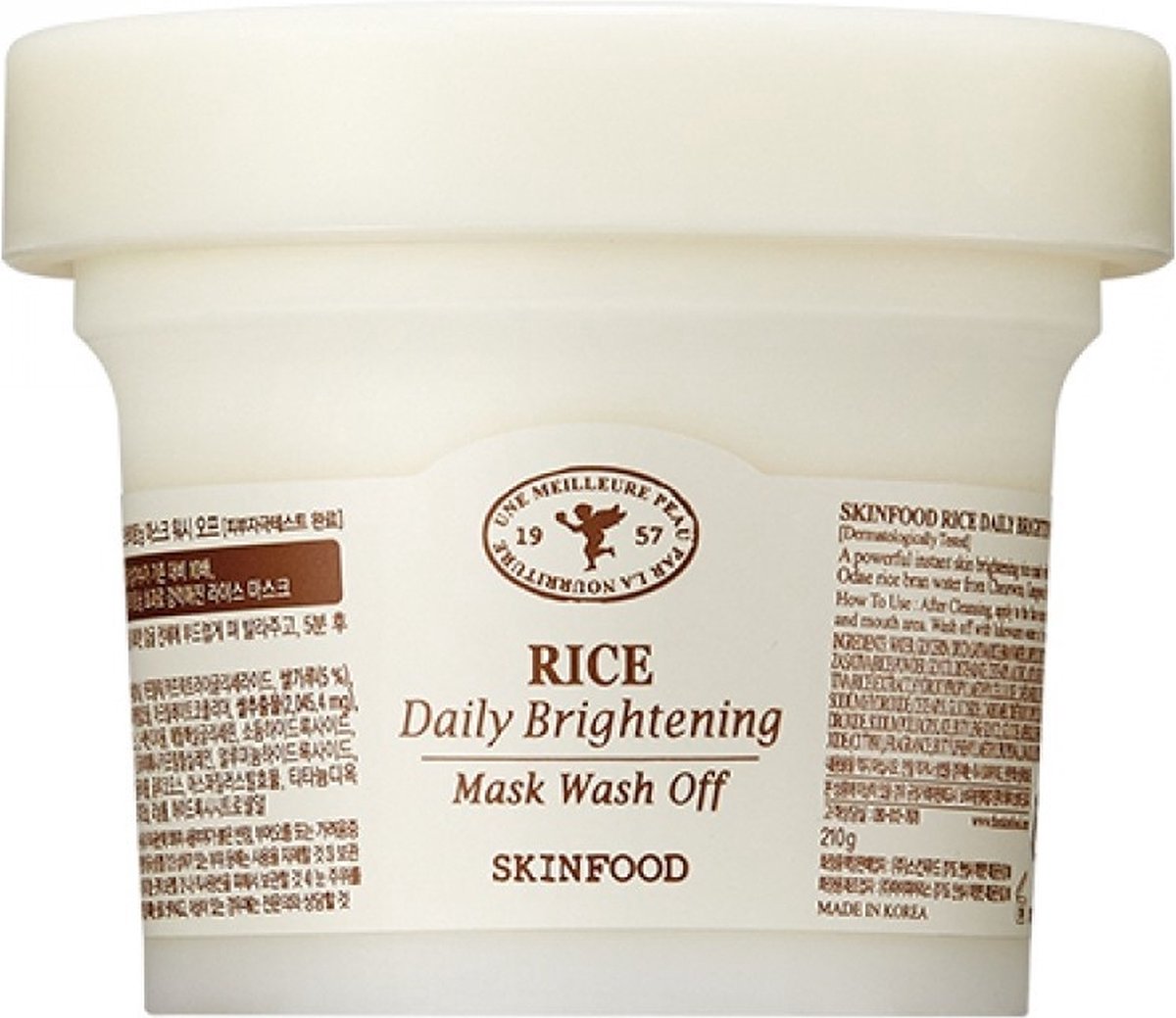 Skinfood Rice Daily Brightening Mask Wash Off 210 g 210g