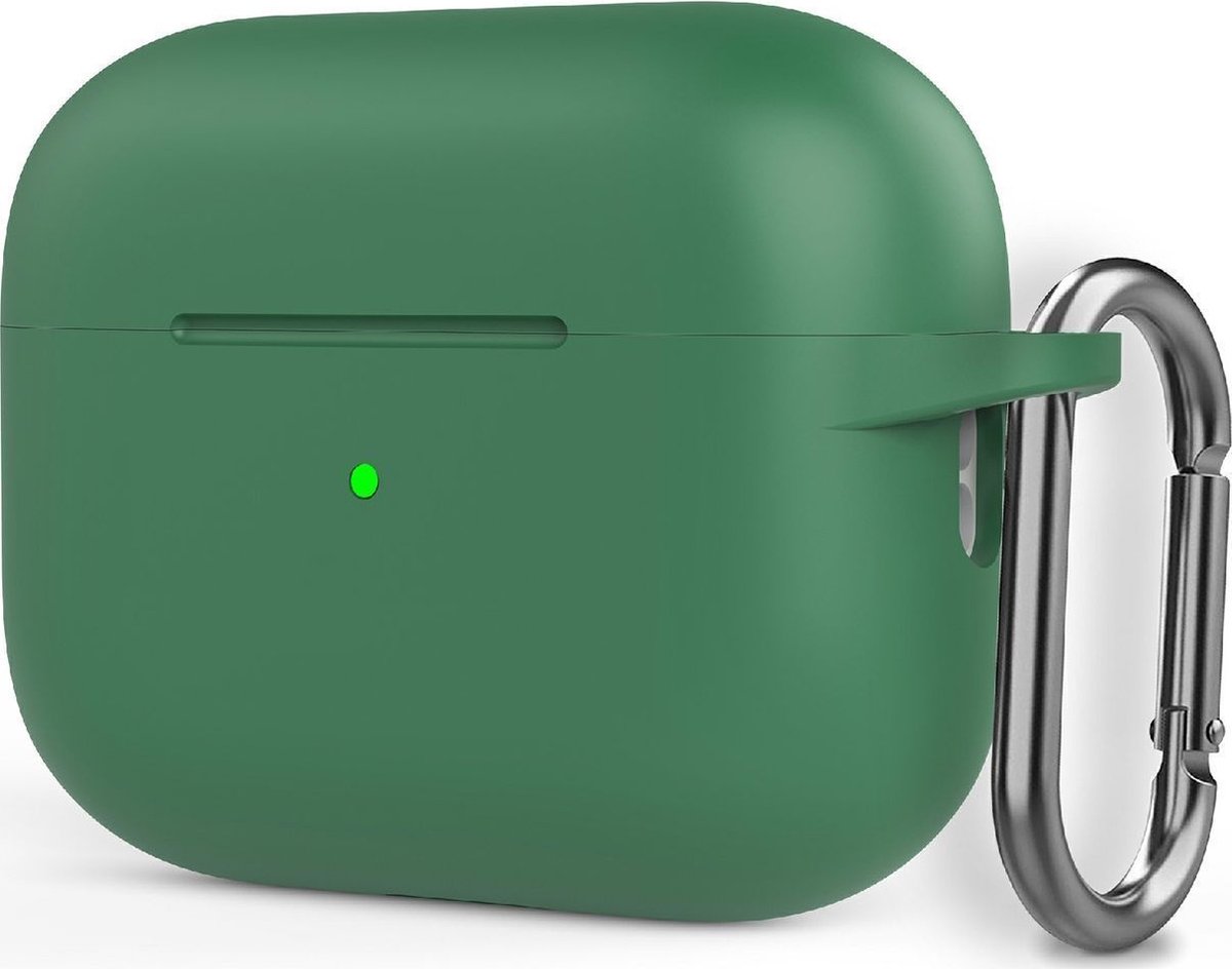 Mobigear Color Hoesje geschikt voor Apple AirPods Pro 2 Hoesje Flexibel Siliconen - Groen