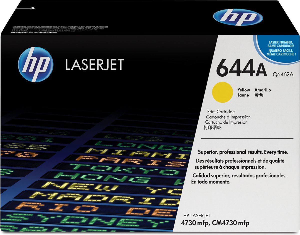 HP - Q6462A - 644A - Toner geel