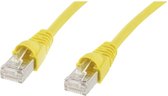 Telegärtner L00006D0096 RJ45 Netwerkkabel, patchkabel CAT 5e F/UTP 25.00 m Geel Vlambestendig, Snagless 1 stuk(s)