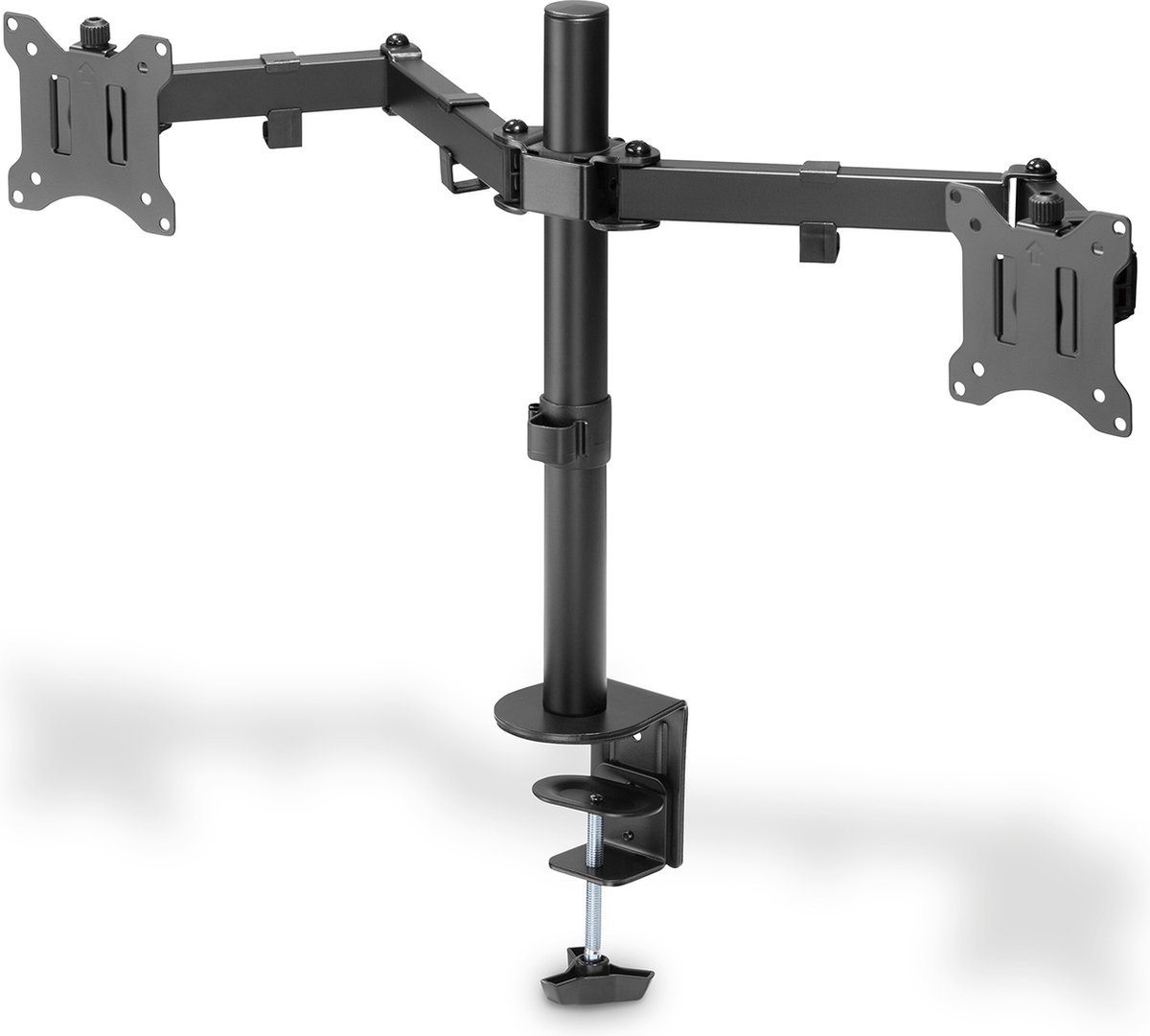 DIGITUS Universal Dual Monitorhalter mit Klemmbefestigung