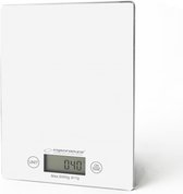 Bol.com Esperanza EKS002W keukenweegschaal Wit Aanrecht Rechthoek Elektronische keukenweegschaal aanbieding