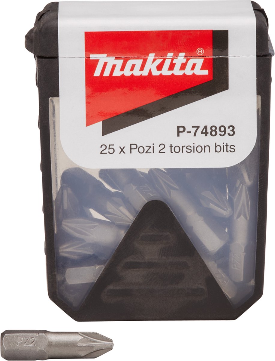 Makita P-74893 Schroefbit PZ2x25mm