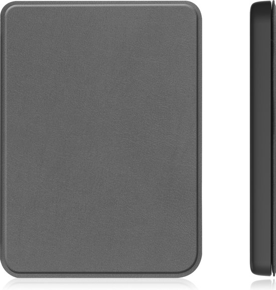 Hoesje Geschikt voor Kobo Clara 2E Hoes Bescherm Hoesje Case Sleep Cover - Hoes Geschikt voor Kobo Clara 2E Hoesje - Grijs van Hoesje  — afbeelding 4