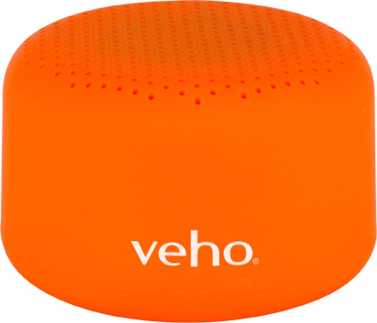 Veho M3 Portable Rechargable Wireless Bluetooth speaker 3 Watts - Orange