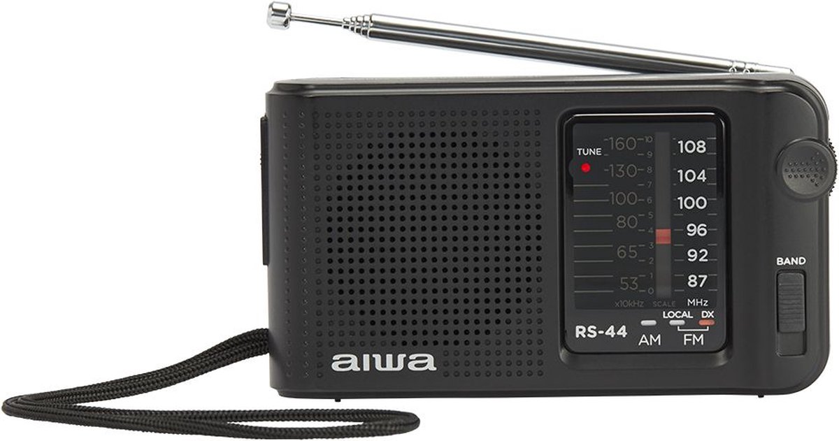 Aiwa RS-44 radio Draagbaar Analoog Zwart
