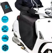 W&Z Scooter beenkleed - Universeel Beenkleed scootmobiel - Beenwarmer - Deken - Hoes - Scooter Accesoires - Waterdicht - Winddicht - Zwart