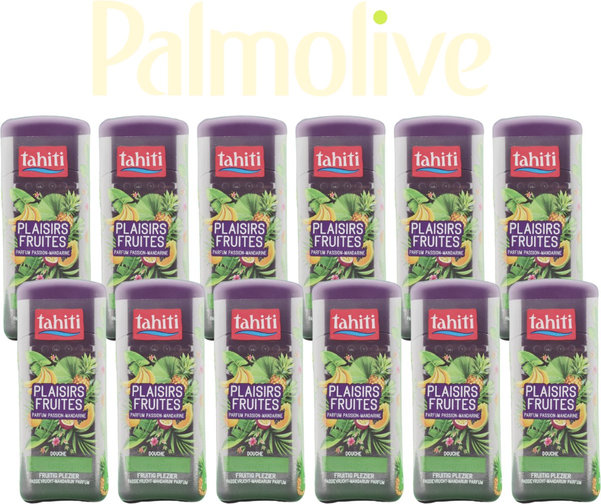 Palmolive Naturals Tahiti 100% Natuurlijk Douchegel Mega Bundel - 12 x 320 ml