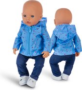 Isa's Friends® - Vêtements de Vêtements de poupée - Vêtements adaptés pour BABY born - 43 cm - Veste avec pantalon