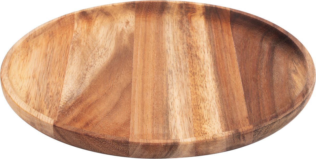 Bowls and Dishes Pure Teak Wood Houten Onderbord Ø 26 x 2 cm Cadeau