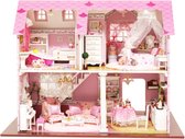 Miniatuurhuisje - bouwpakket - Miniature huisje - Pink Sweetheart