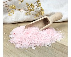 Badzout - roze - 1 kg - badkristallen - rose - lichtroze - zachtroze