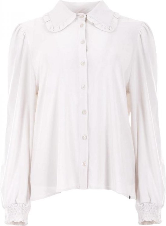 Maicazz Closed-Blouse Offwhite L