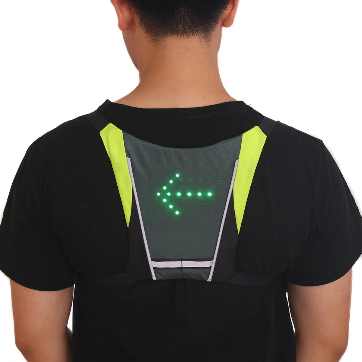 Lichtvest, verstelbaar lichtvest, via USB oplaadbare