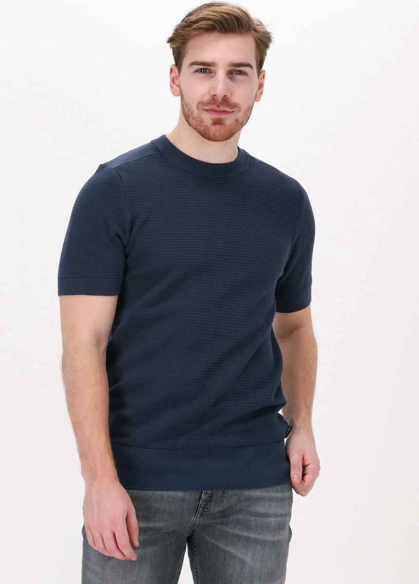Saint Steve Hein Polo's & T-shirts Heren - Polo shirt - Blauw - Maat XL