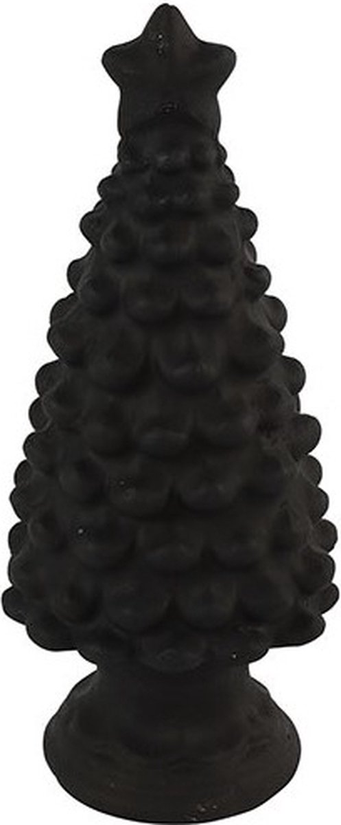 Ornament Celine L zwart-L9B9H21,2CM Zwarte kerstboom