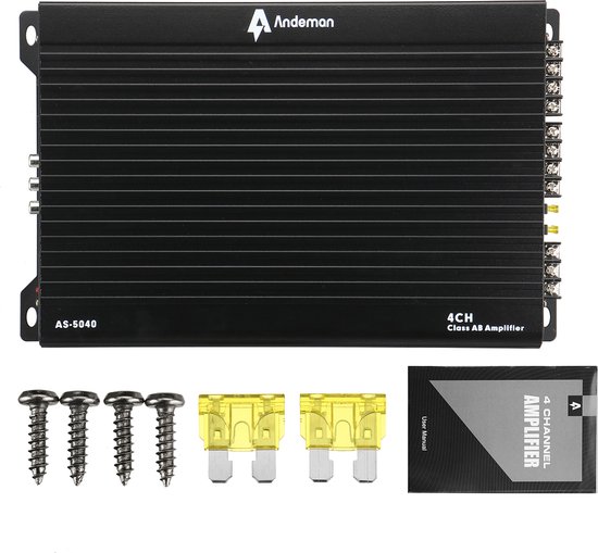 ESX QL500.1 monoblock auto-versterker compact klasse D 500RMS