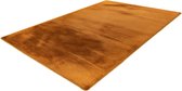 Lalee Heaven - Tapis - Moquette - Tapis - Poil long - Super doux - Moelleux - Brillant - Aspect Silk - lapin - 200x290 cm bronze doré