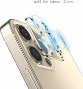 Camera Lens Glass Protector Geschikt voor: Apple iPhone 12 Mini  - Goud