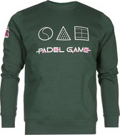 PADELbySY - PADEL GAME - UNISEX SWEATER - BOTTLE GREEN - SIZE M