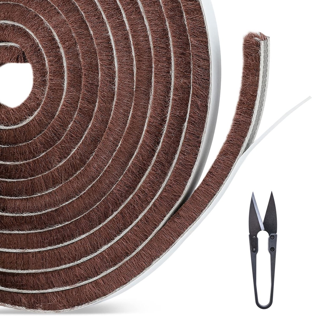 Deurafdichting tochtstrip voor deuren – tochtstopper - Tochtband voor Ramen - Energiebesparing - Houd het warm in de kamer