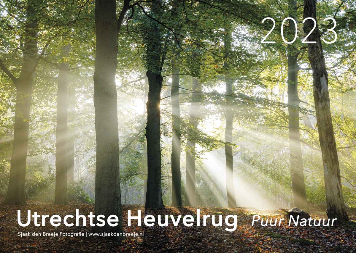 Utrechtse Heuvelrug - Puur Natuur jaarkalender 2023 - Utrecht Nederland - natuur & fotografie - duurzaam & lokaal gedrukt