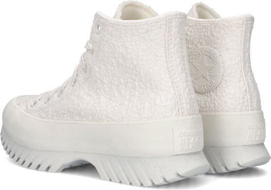 Converse Chuck Taylor All Star Lugged 2.0 Hi High Top Sneakers - Femme -  Wit - Taille 39 | bol.com