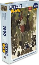 Puzzel Kermis - Schilderij van George Hendrik Breitner - Legpuzzel - Puzzel 1000 stukjes volwassenen