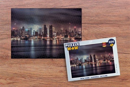 Puzzle New York - Amérique - Skyline - Puzzle - Puzzle 500 pièces