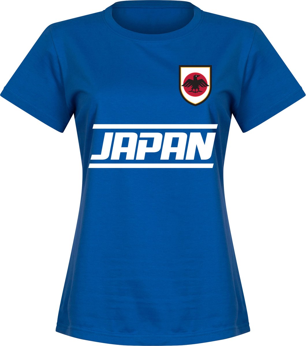 Japan Team T-Shirt - Blauw - Dames - XXL