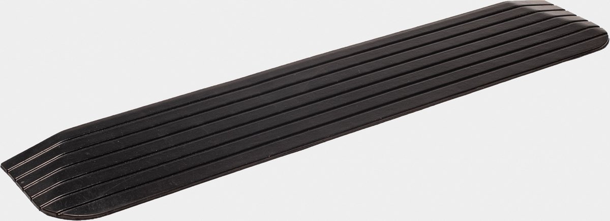 Rubber drempelhulp 5,1 cm met schuine zijvlakken