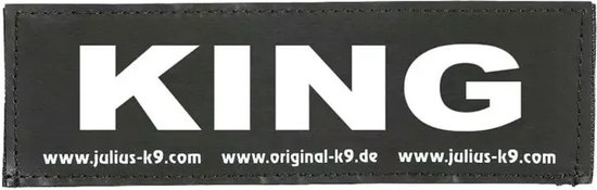 Foto: Julius k9 label king 20mm x 80mm 