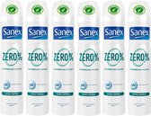 Sanex Déodorant Spray Zero % Extra Control [6 x 200ml]