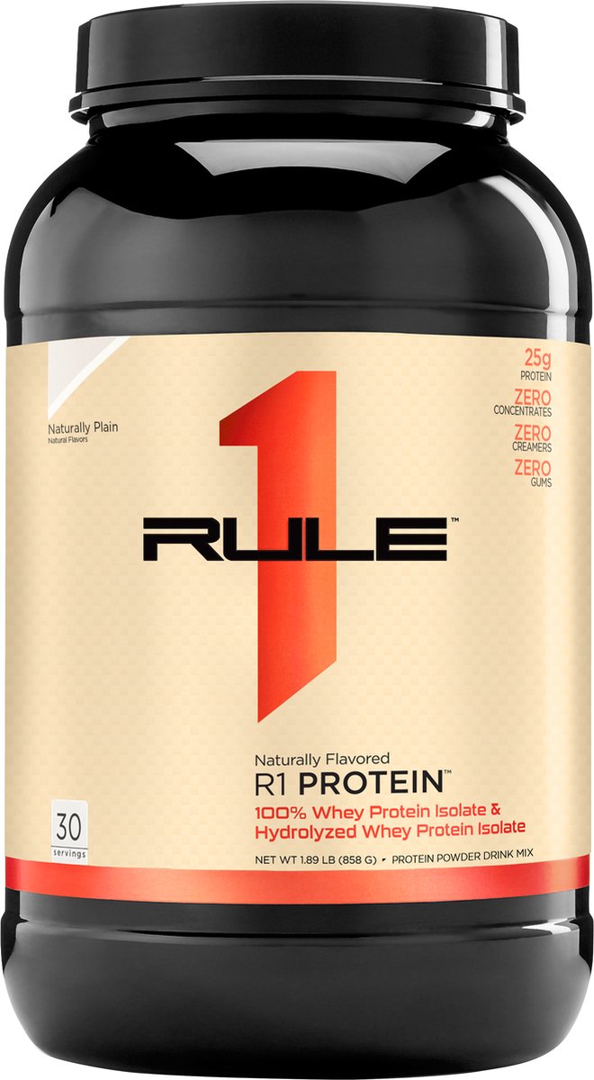 R1 Protein - Naturally Flavored (2lbs) Naturally Plain
