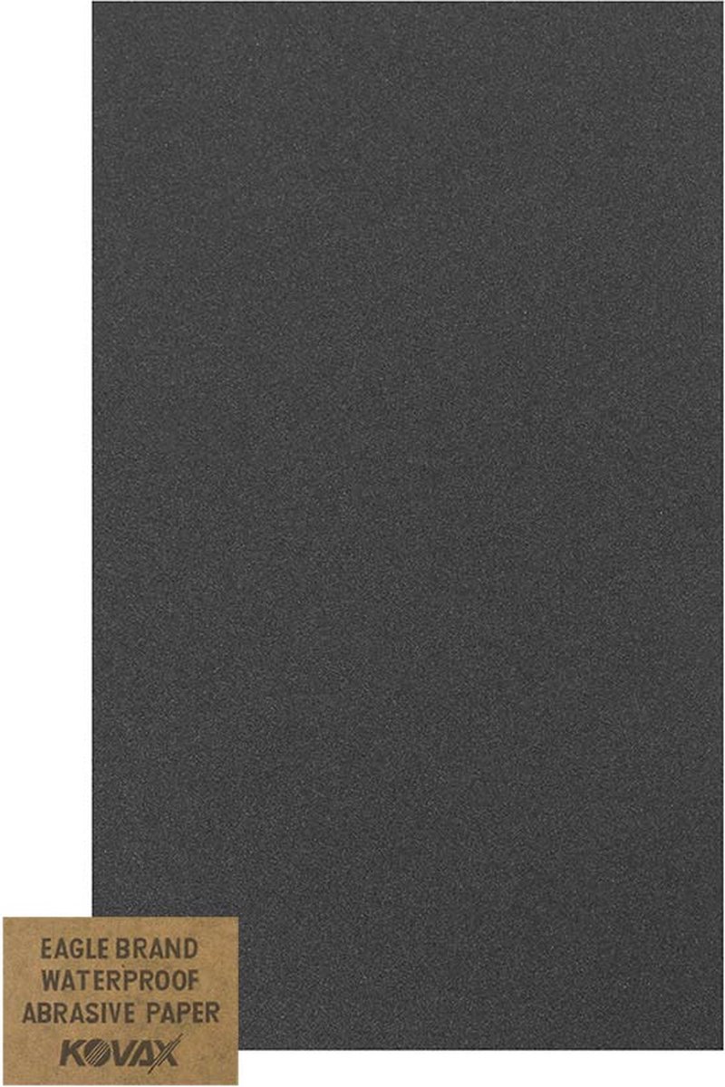 standard water proof sanding paper, pack of 10, 180 grit