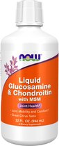 NOW Foods - Vloeibare Glucosamine & Chondroïtine met MSM (946 ml.)