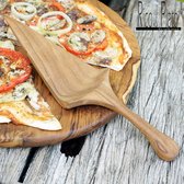 Rico & Plato taartschep hout / pizzaschep hout 'Forrest' vervaardigd uit duurzaam teak