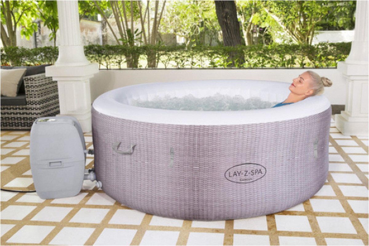 Lay-Z-Spa Cancun AirJet opblaasbare spa - 2 tot 4 personen - Ø 180 x 66 cm