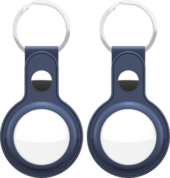 KeyBudz Keyring (2-pack) - sleutelhanger - geschikt voor AirTag - Cobalt Blue