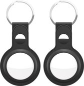 KeyBudz Keyring (2-pack) - sleutelhanger - geschikt voor AirTag - Black