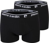 Pierre Cardin - Boxer homme - Zwart - taille L - 2 pièces