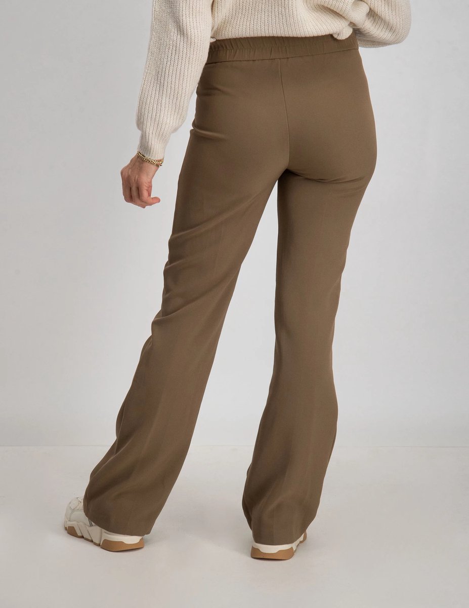 ONLY ONLFENJA LIFE FLARED PANT - Broek - toffee/bruin