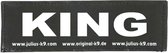 Julius-K9 label - King (30mm x 110mm)