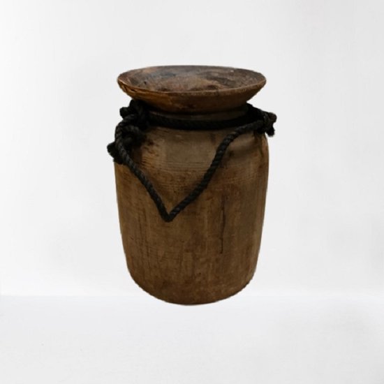 Pot nepal Nepalese pot landelijk Vaas oud potten vazen decoratieve pot