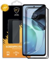3-Pack Motorola Moto G72 Screenprotectors - MobyDefend Screensaver Met Zwarte Randen - Gehard Glas - Glasplaatjes Geschikt Voor Motorola Moto G72