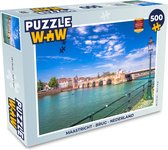 Puzzel Maastricht - Brug - Nederland - Legpuzzel - Puzzel 500 stukjes
