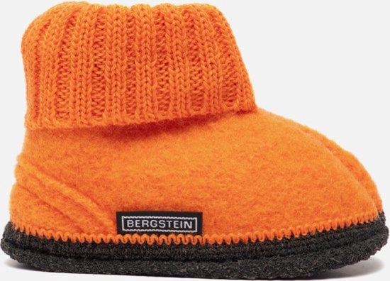 Bergstein Cozy slofjes oranje - Maat 37